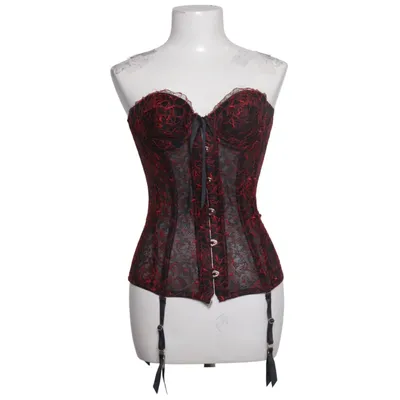 Corset (Black, Red) from Savage x Fenty Polyester