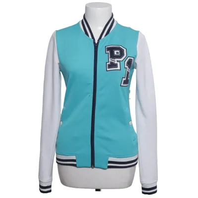 Collegejacke (Blau, Weiß, Mehrfarbig) von Blind Date Casual Polyester