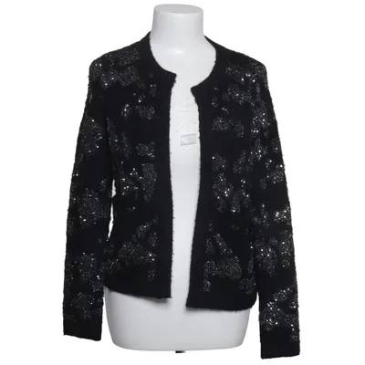 Cardigan (Sort, Sølv) fra Zara Akryl, Polyester, Uld