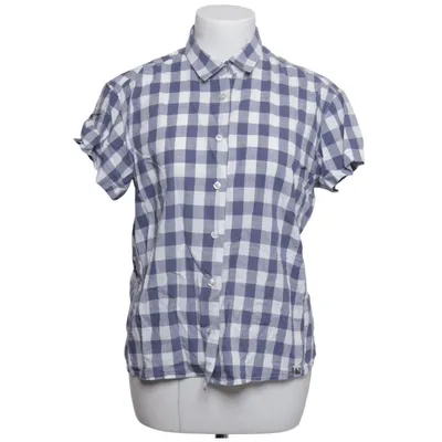 Short sleeve shirt (Blue, White) from Maison Scotch