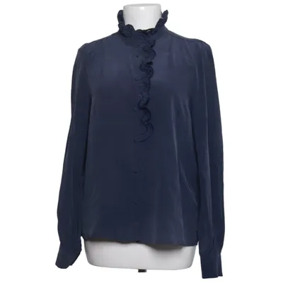 Bluse (Blå) fra Sézane Polyester, Silke