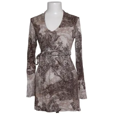 Wickelkleid (Beige, Braun) von Street One Elasthan, Viskose