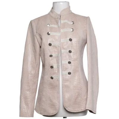 Kavaj (Beige) från Voyelles Elastan, Polyester