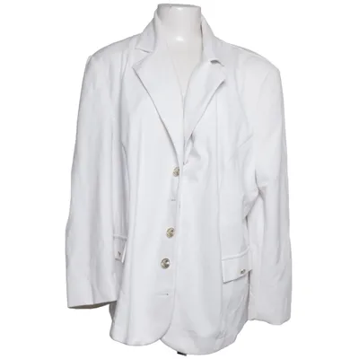 Blazer (Wit) van Pompöös Acetaat, Elastaan, Polyester, Viscose