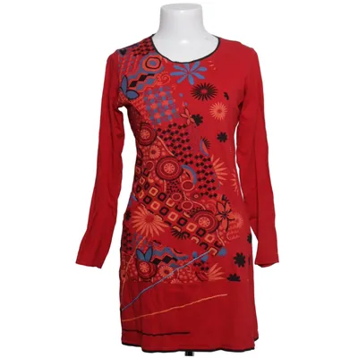 Dress (Red, Multicolored) from Coline Cotton