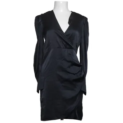 Robe portefeuille (Noir) de Kaos Polyester, Soie