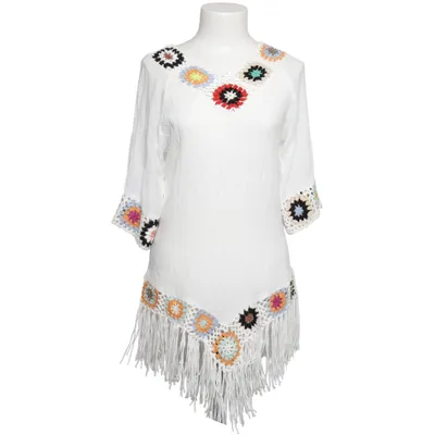 Beach dress (White, Multicolored)