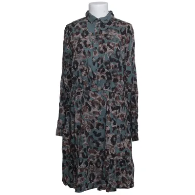Blousejurk (Blauw, Bruin, Zwart) van Janina Viscose