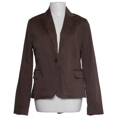 Kavaj (Brun) från Zero Base Bomull, Elastan, Polyester