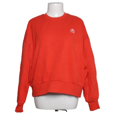Collegetröja (Röd) från Sora Elastan, Ekologisk bomull, Polyester