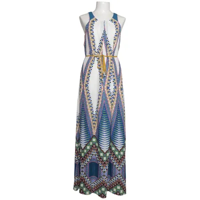 Långklänning (Vit, Blå, Flerfärgad) från Maeve Polyester