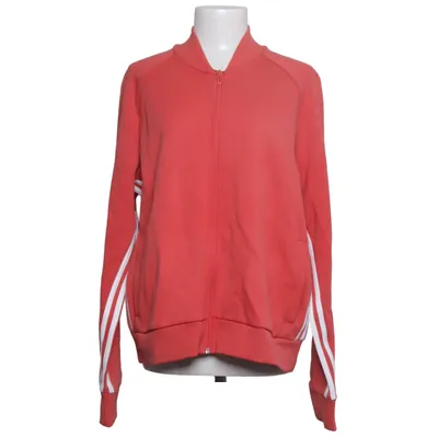 Sports jacket (Red, White) from Adidas Cotton, Recycled polyester
