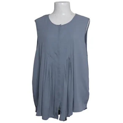 Blouse (Blue, Gray) from Linea Tesini Elastane, Polyester, Viscose