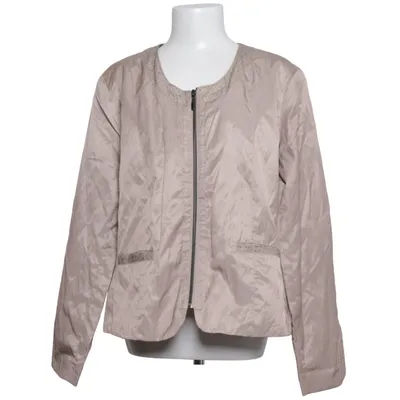 Jacket (Beige) from Lisa Tossa Cotton, Metallic fiber, Polyester