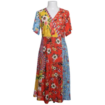 Jurk (Rood, Geel, Blauw) van 101 Idees Elastaan, Polyester