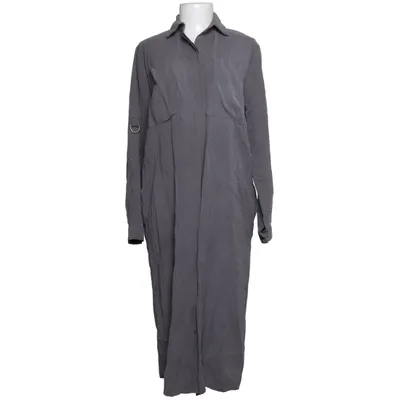 Skjortekjole (Grå) fra BGN Bomuld, Viscose