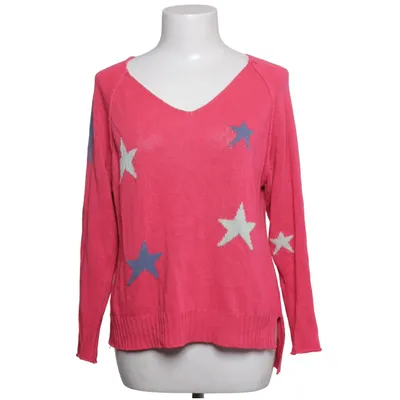Sweater (Pink, Blue, White) from Carla Giannini Acrylic, Cotton