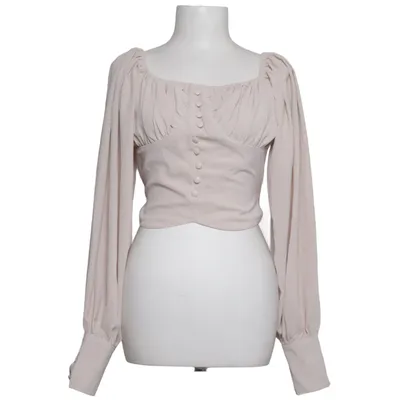 Crop top (Beige) från Kooiook Elastan, Polyester
