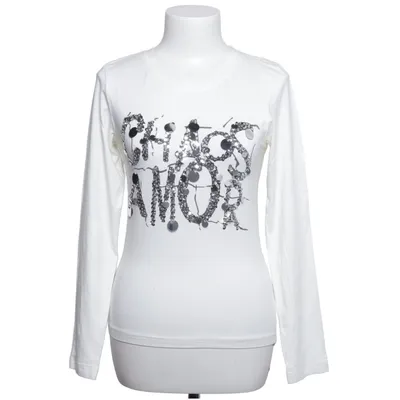Lange mouwen shirt (Wit) van Amor & Psyche Elastaan, Viscose