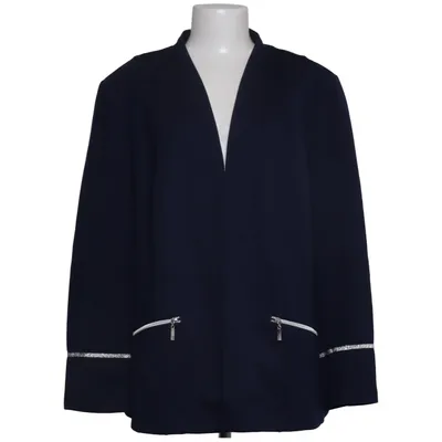 Blazer (Blå, Sølv) fra Couture Line Elastan, Polyester, Viscose