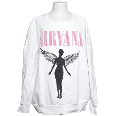 Sweatshirt (Blanc, Noir, Rose) de Nirvana Coton, Polyester