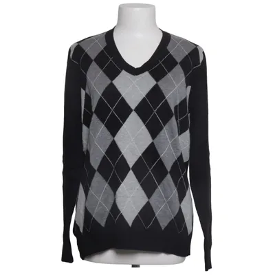 Pullover (Black, Gray) from Cecilia Classics Acrylic, Cotton