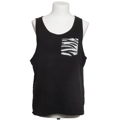 Tank Top (Black, White) from Urban Classics Cotton