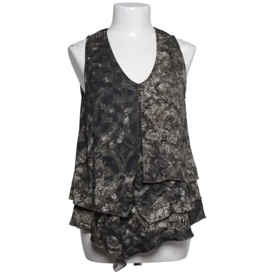 Top (Green, Beige) from High Tech Polyester
