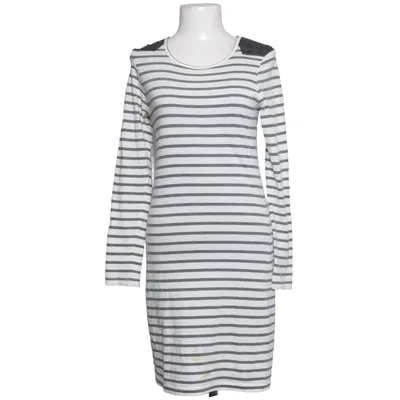 Jurk (Wit, Grijs) van Mellow Peach Katoen, Elastaan, Polyurethaan, Viscose