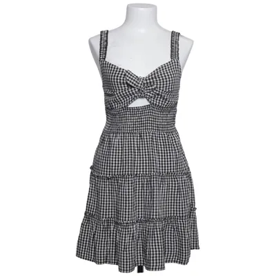 Kjole (Sort, Hvid) fra C&A Bomuld, Viscose