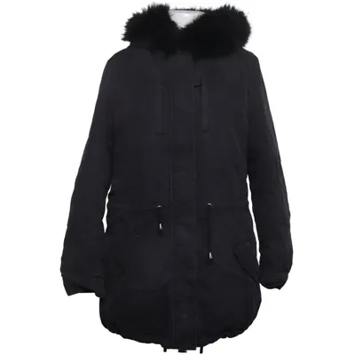 Parka (Black) from IQ+ Berlin Cotton, Polyamide, Polyester, Viscose