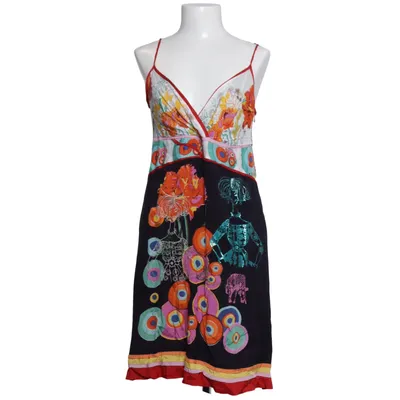 Kjole (Sort, Flerfarvet) fra Desigual Bomuld, Viscose