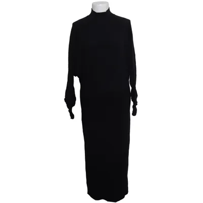 Dress (Black) from Reiss Cashmere, Elastane, Polyamide, Viscose, Wool