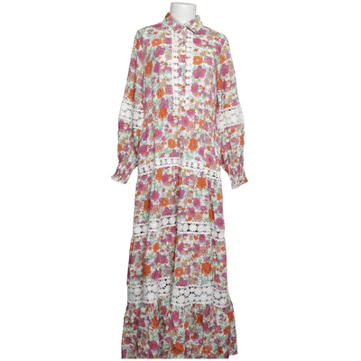 Maxikjole (Flerfarvet) fra Miss June Polyester, Viscose