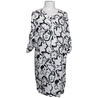 Robe (Blanc, Noir, Multicolore) de Alba Moda