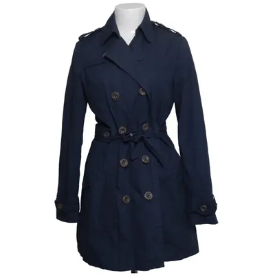 Trench-coat (Bleu) de LTB Coton, Polyester