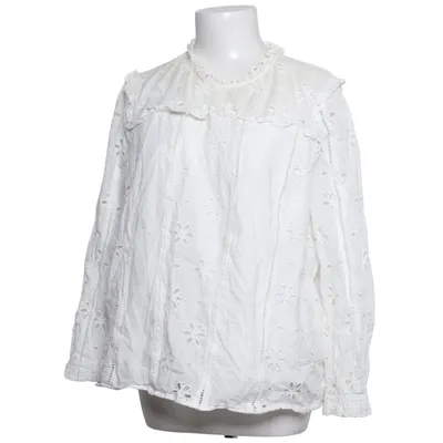 Bluse (Hvid) fra J.Crew Bomuld, Polyester