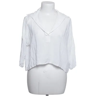 Blouse (White) from Brandy Melville Cotton, Viscose