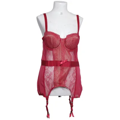 Corset (Red) from Gossard Cotton, Elastane, Polyamide, Polyester