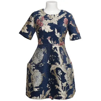 Klänning (Blå, Flerfärgad) från Chicwish Bomull, Polyester