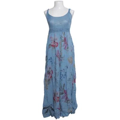 Robe longue (Bleu, Multicolore) de Zauberstern Viscose