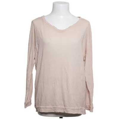Långärmad t-shirt (Beige) från Majestic Filatures Kashmir, Bomull, Silke