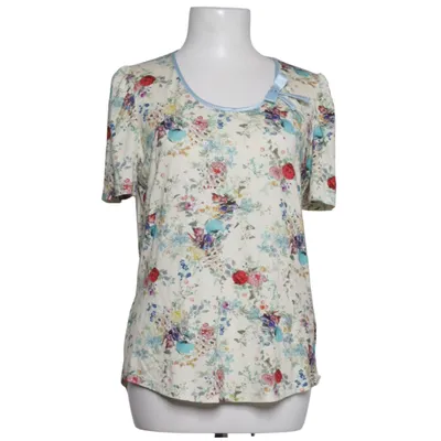 Top (Beige, Meerkleurig) van Himmelblau Couture by Lola Paltinger Elastaan, Viscose