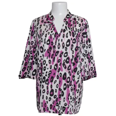 Bluse (Hvid, Lilla, Sort) fra VA Milano Elastan, Polyester