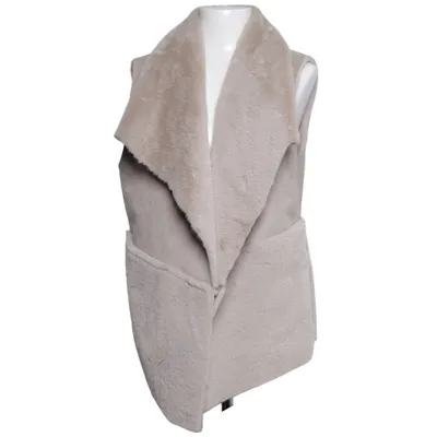 Ytterväst (Beige) från No Man's Land Polyester