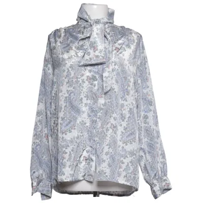 Strikblouse (Wit, Blauw, Meerkleurig) van Alfred Dunner Polyester