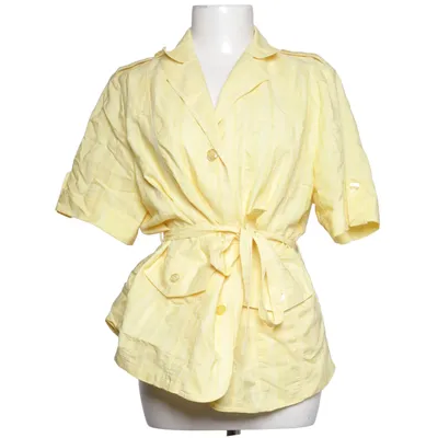 Veste (Jaune) de Maria Reich Élasthane, Polyester, Viscose