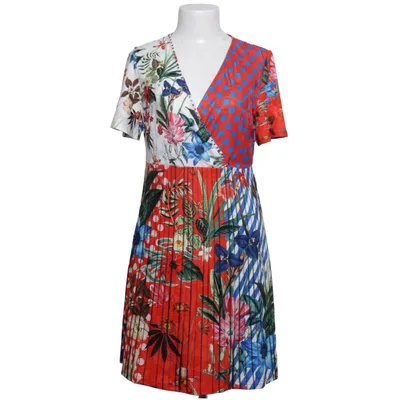 Jurk (Rood, Blauw, Wit, Meerkleurig) van 101 Idees Elastaan, Polyester