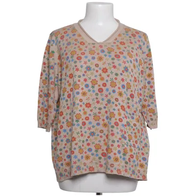 Top (Beige, Multicolored) from Buykud Cotton
