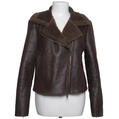 Shearlingjakke (Brun) fra Mango Casual Polyester